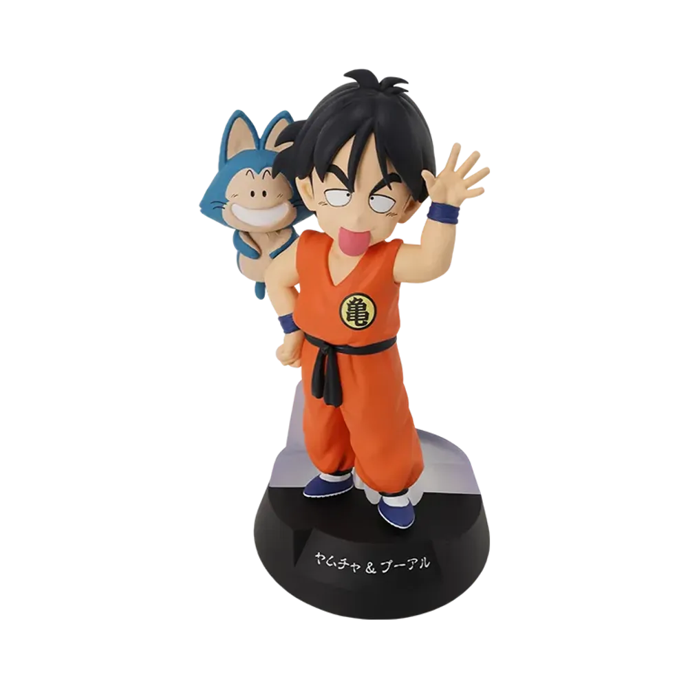BANDAI "Ichiban Kuji" -Dragon Ball ASSEMBLE COLLECTION ~Son Goku's childhood~- D Prize Yamcha & Puar ASSEMBLE Figure