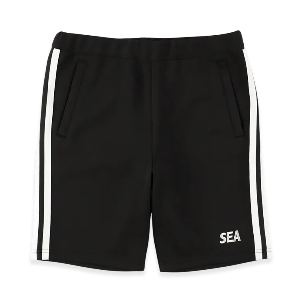 WIND AND SEA Track Shorts "Black"