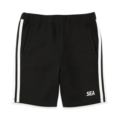 WIND AND SEA Track Shorts "Black"