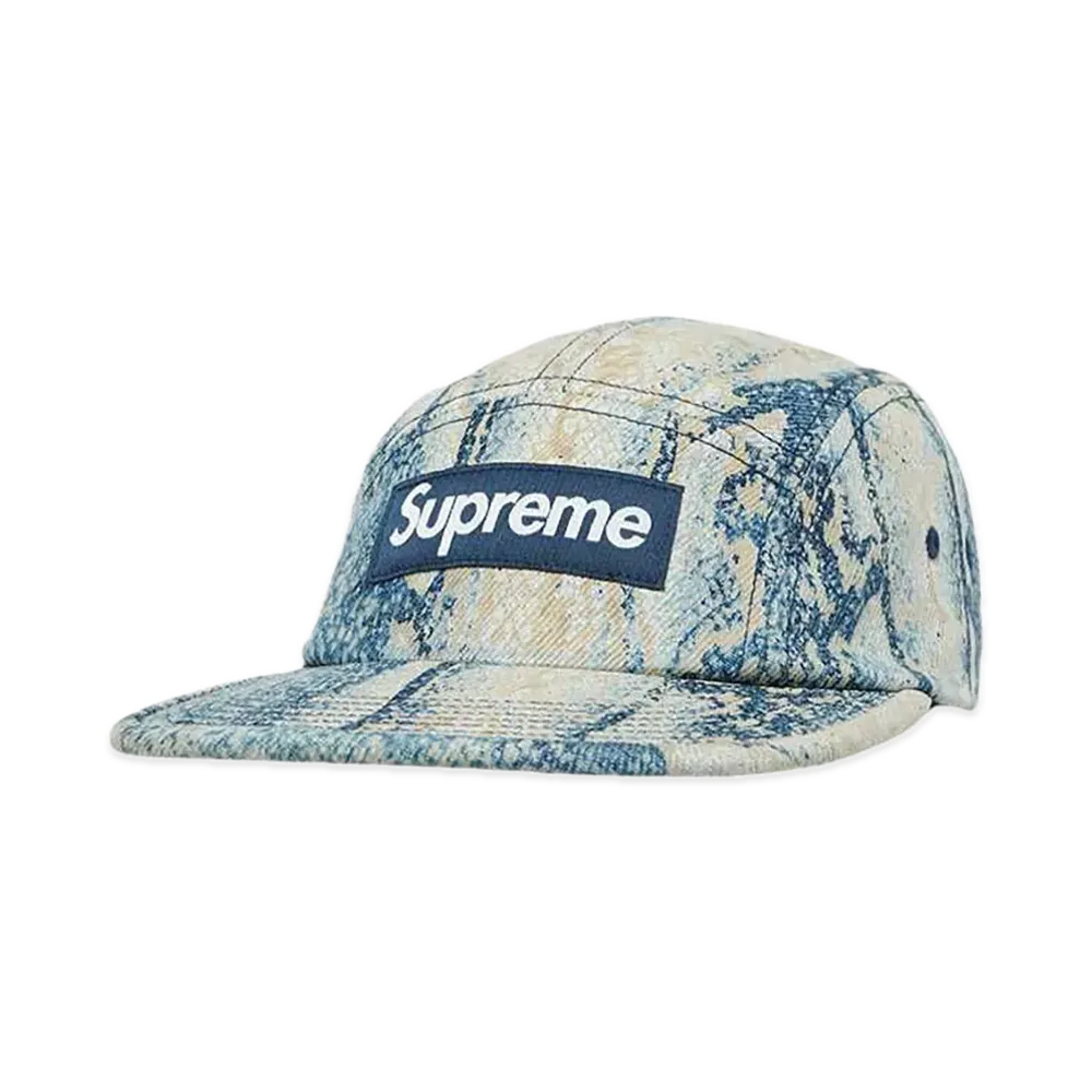 Supreme Denim Camp Cap "Snake" (24FW)