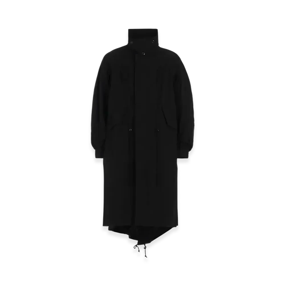 Yohji Yamamoto L/C/N Water Repellent Weather R-Mods Coat "Black"