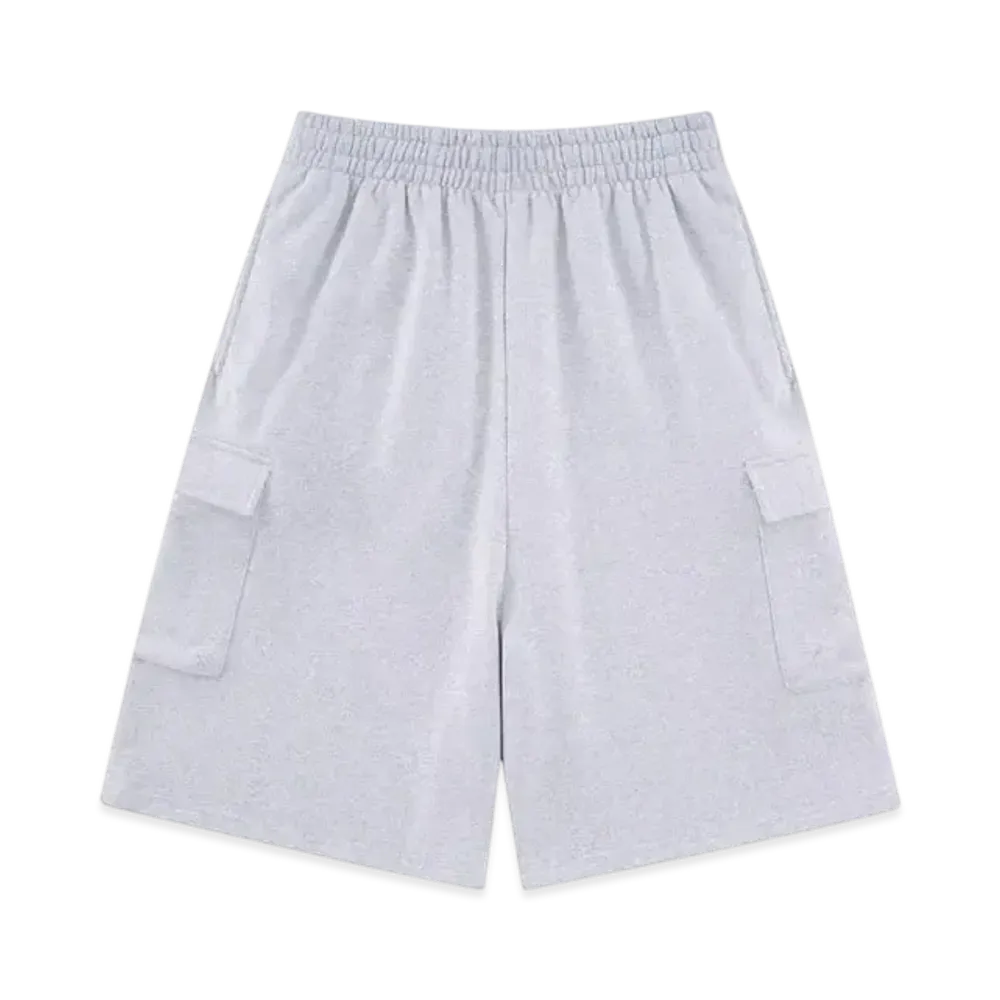 SPLR ANGEL Baggy Sweat Shorts "Grey"