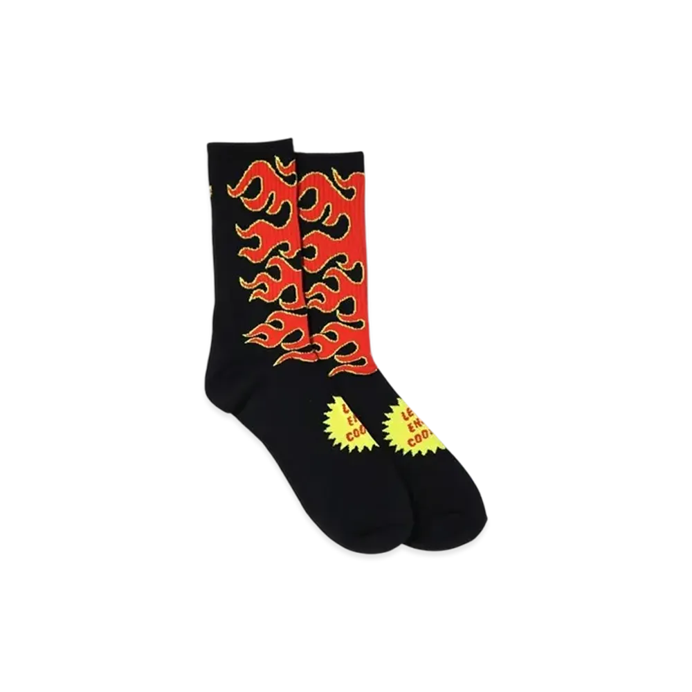 Cookman Socks "Afterburner Black"