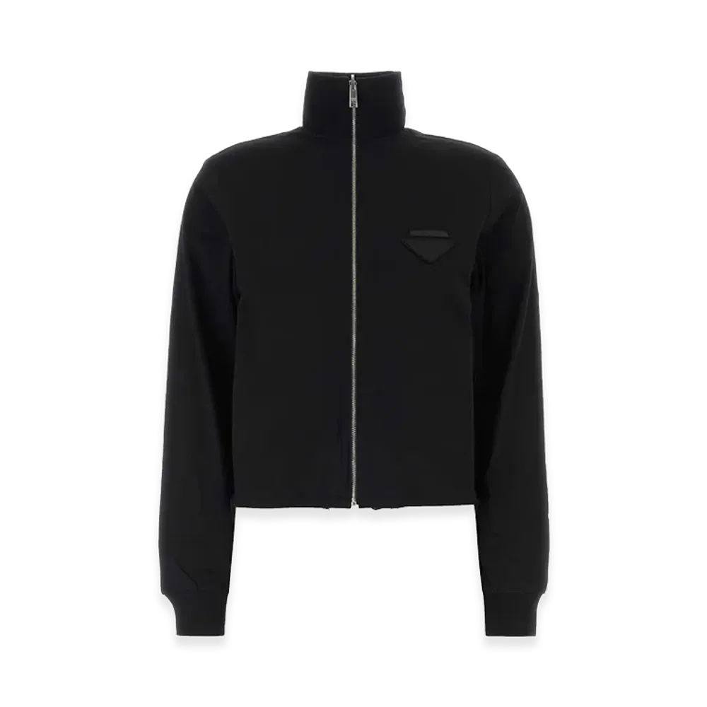PRADA Women's Cotton Reversible Jacket "Black"