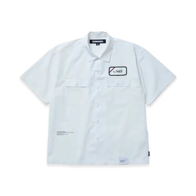 NEIGHBORHOOD Classic Work Shirt SS-1 "White"
