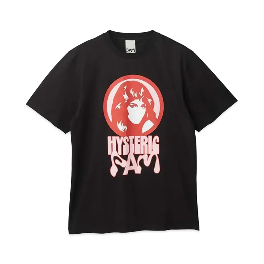 P.A.M. x HYSTERIC GLAMOUR Pam Eyes Tee "Black"