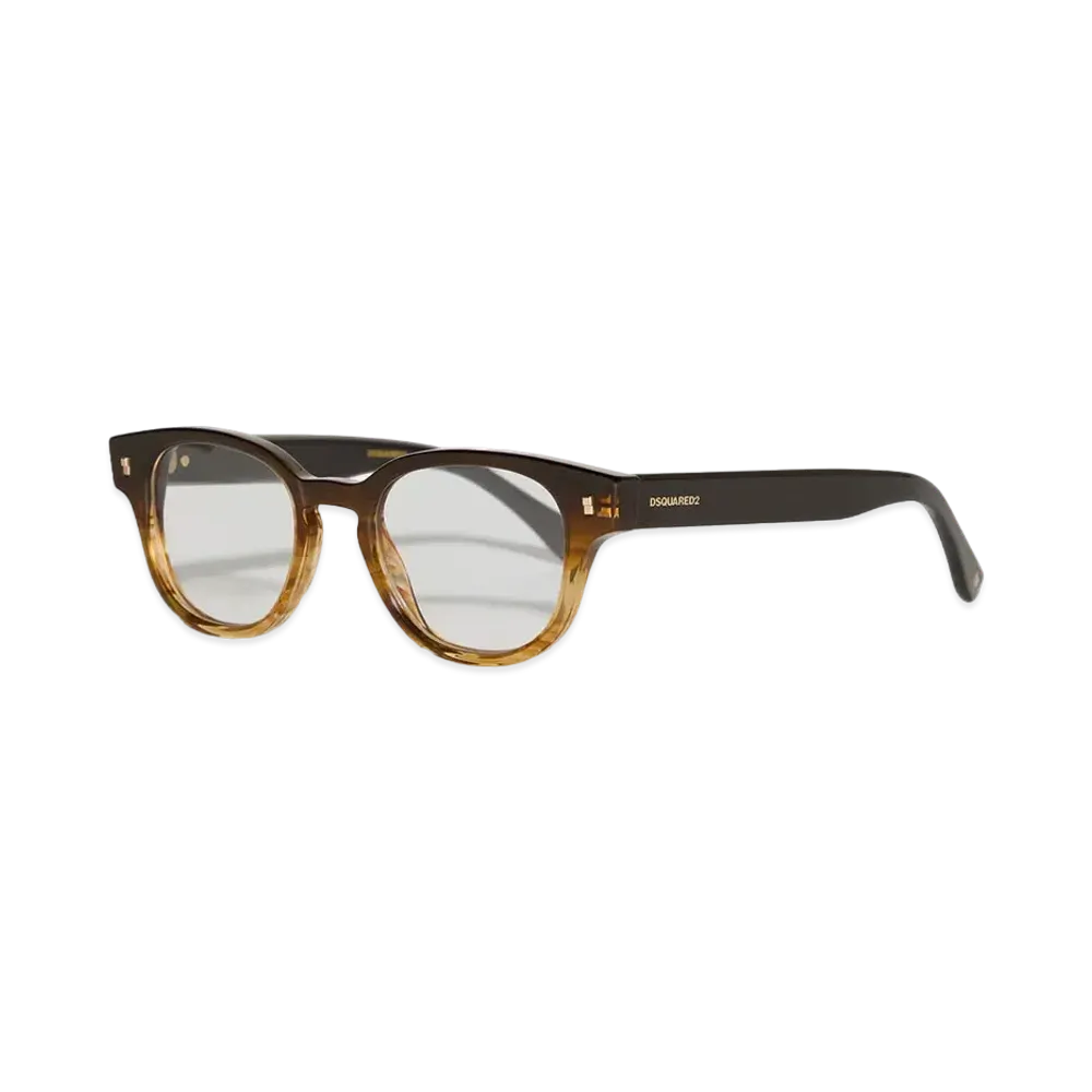 Dsquared2 Refined Brown Horn Optical Glasses "Brown"