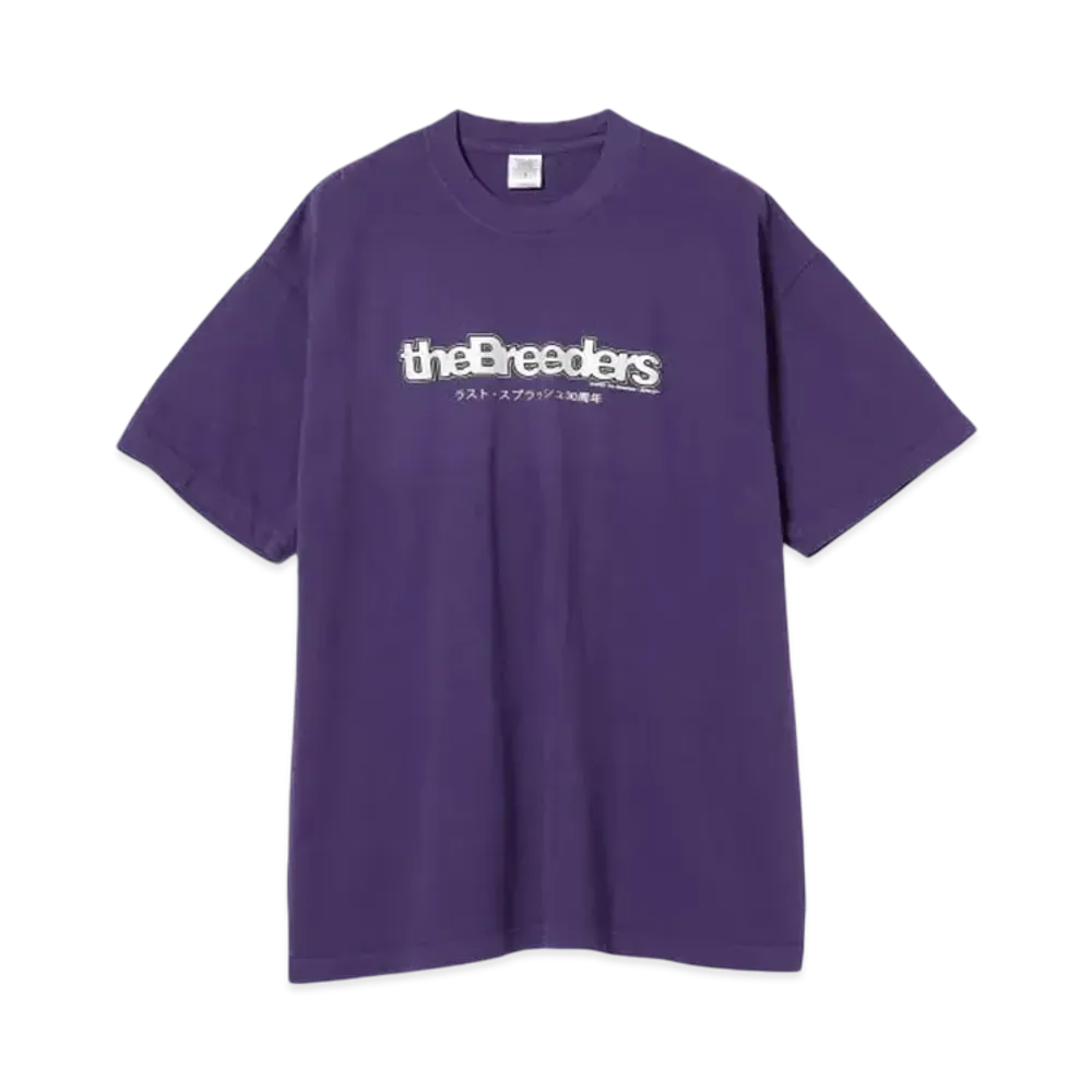 BEAMS x Jerks(TM) x The Breeders Last Splash 30 Years Tee "Purple"