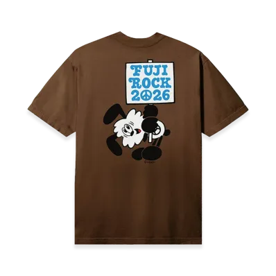 VERDY x fuji rock festival 2026 VICK Tee "Brown"
