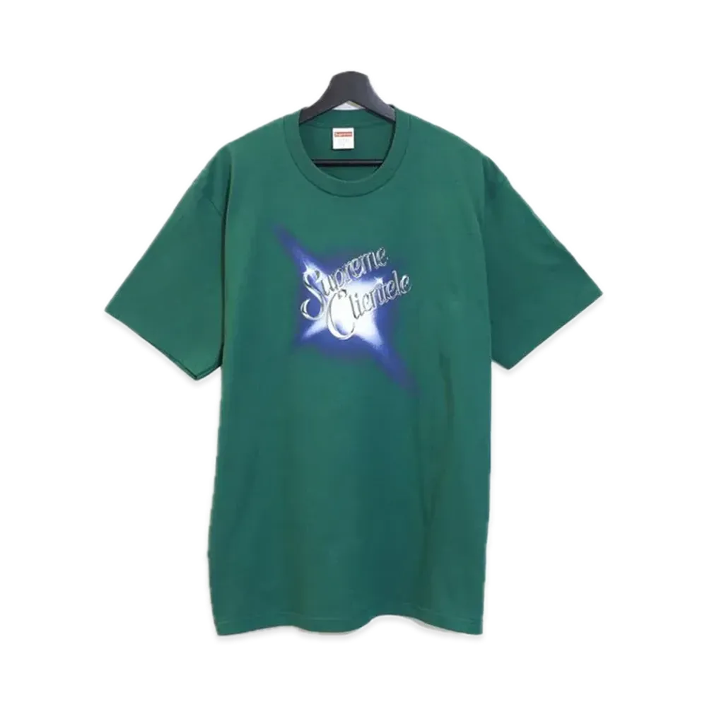 シュプリーム クライアンテル Tシャツ "グリーン"