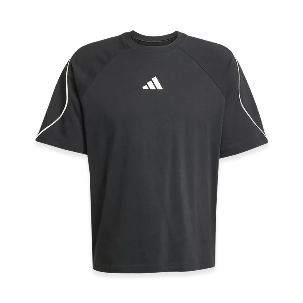 adidas Stadium Short-Sleeve T-Shirt "Black/Off White"