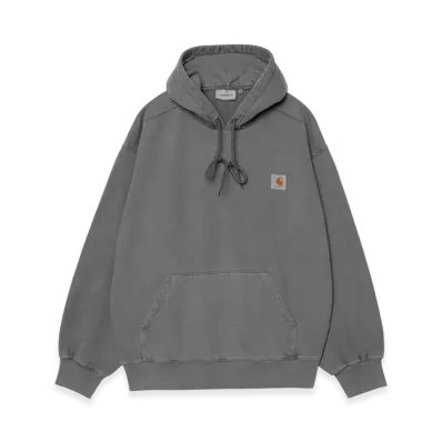Carhartt WIP Hooded Vista Sweat "Black(Garment Dyed)"