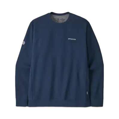 Patagonia Men's Fitzroy Icon Uprisal Crew Sweatshirt "Lagom Blue"