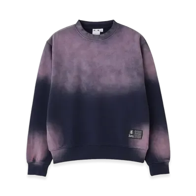 X-Girl Women's Overdyed Sweat Top "Navy"