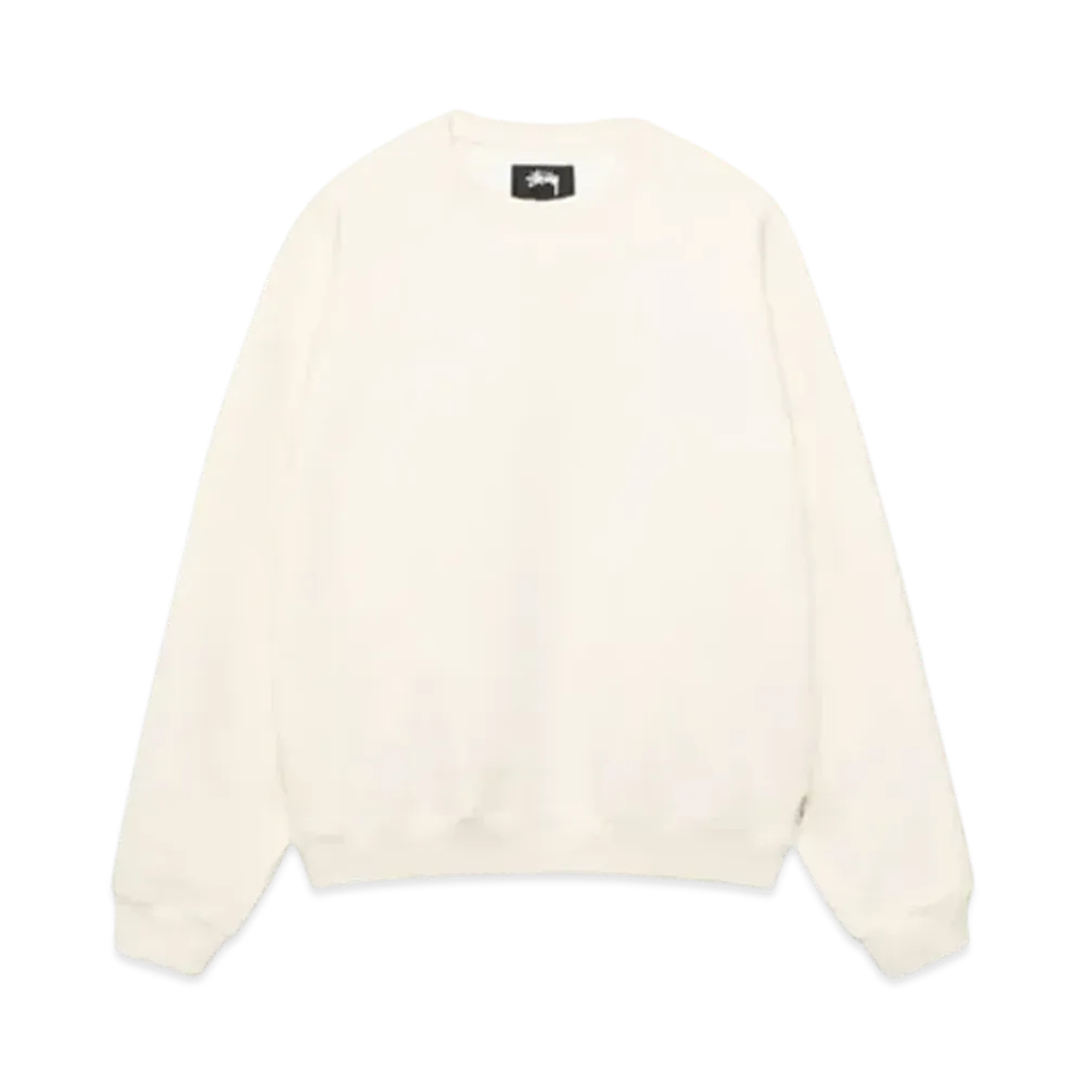 Stussy Fleece Raglan Crew "Natural"
