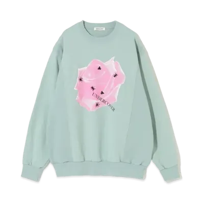 UNDERCOVER Cotton Sweat Pullover "Peppermint"