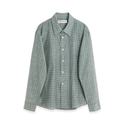 OUR LEGACY Beyond Shirt "Picnic Check Cotton Silk"