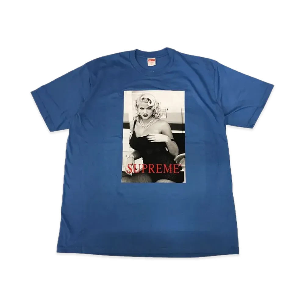 シュプリーム アンナ ニコル スミス Tシャツ "ライト ロイヤル"