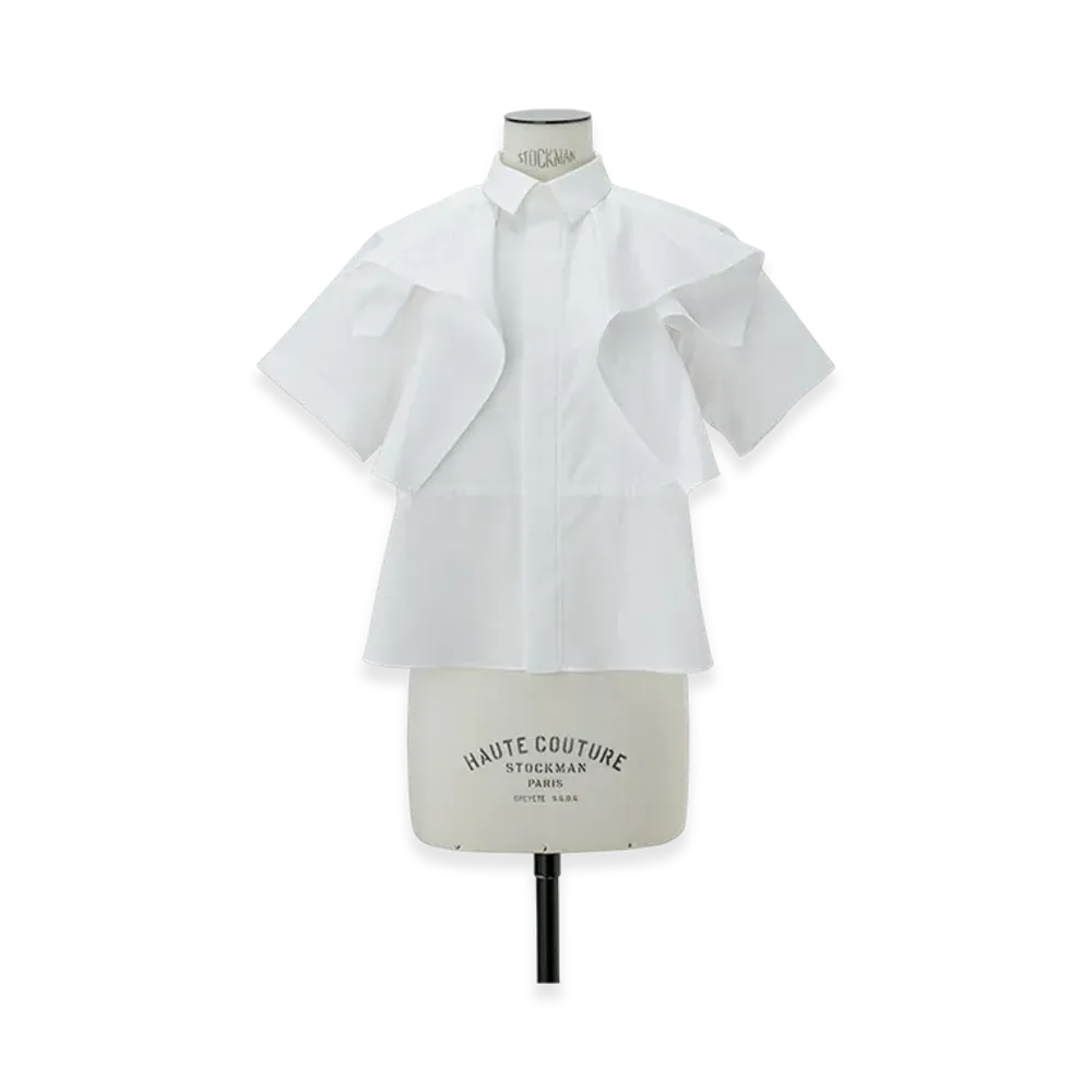 sacai Poplin Shirt "Off White"