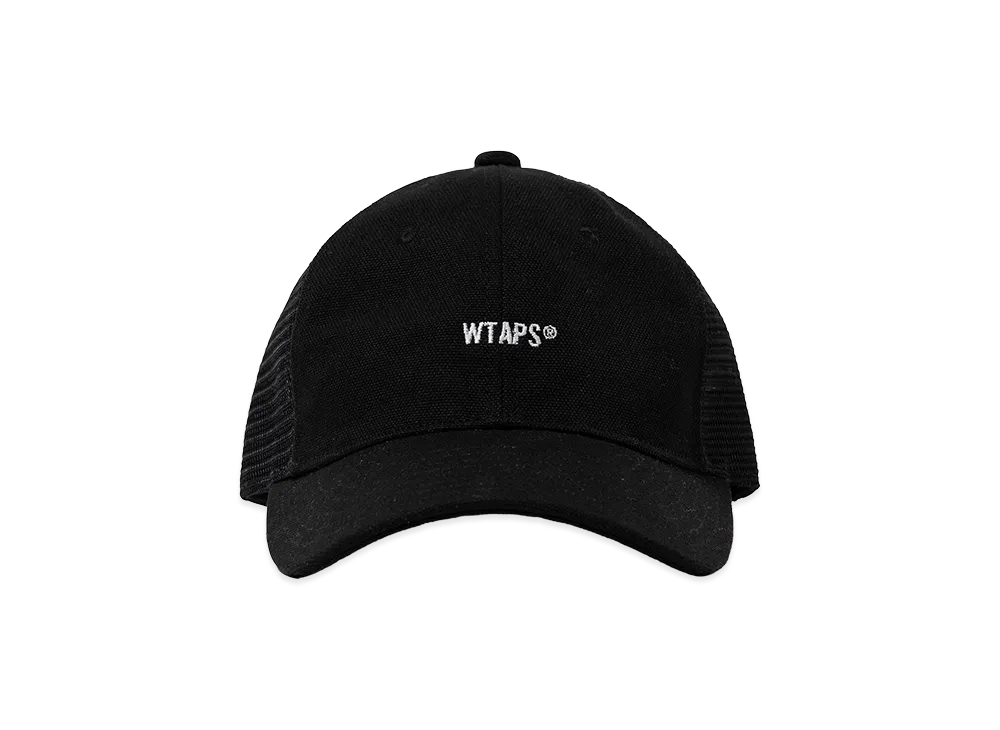 WTAPS T-6M 02 / Cap / Cotton. Cnvs. Mesh "Black"