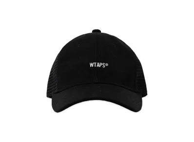 WTAPS T-6M 02 / Cap / Cotton. Cnvs. Mesh "Black"