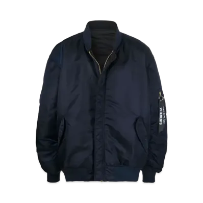VETEMENTS X Alpha Industries Bomber Jacket "Black"