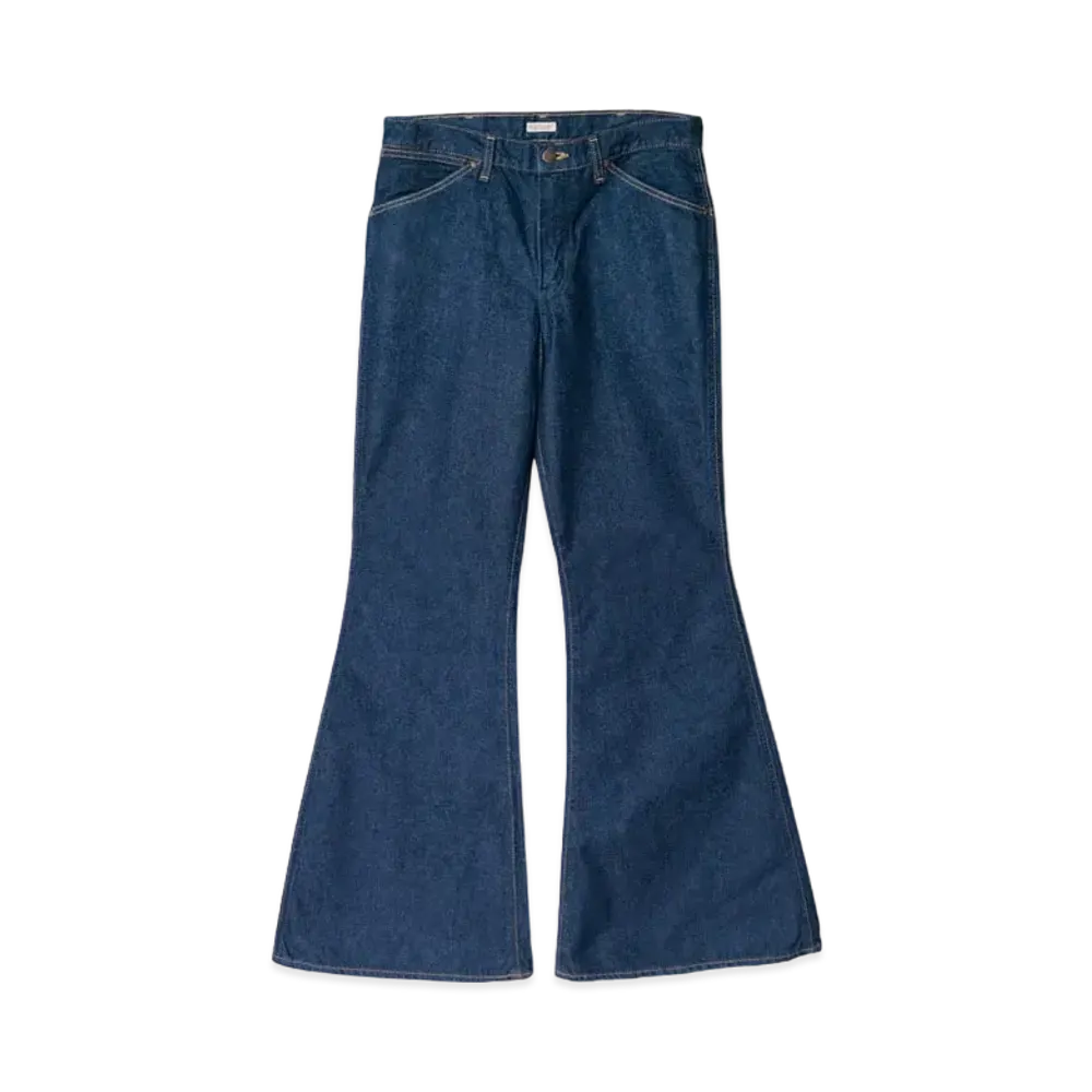 KAPITAL 12OZ BROKEN DENIM HERBBBER BOTTOM "Indigo"