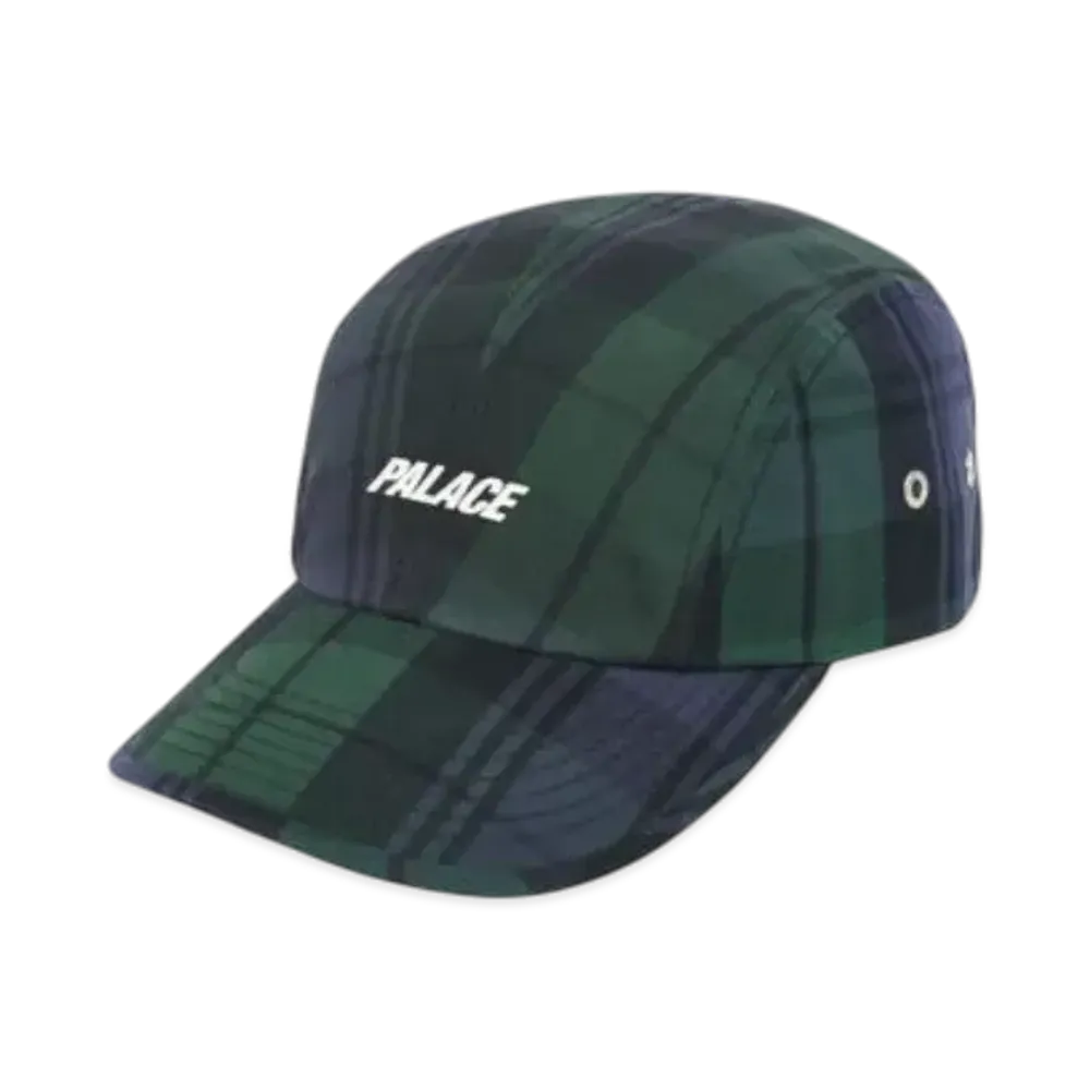 PALACE T-Leaf Wax 4-Panel "Dark Tartan"