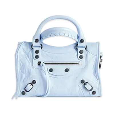 BALENCIAGA Le City Bag Mini "Cloudy Blue"