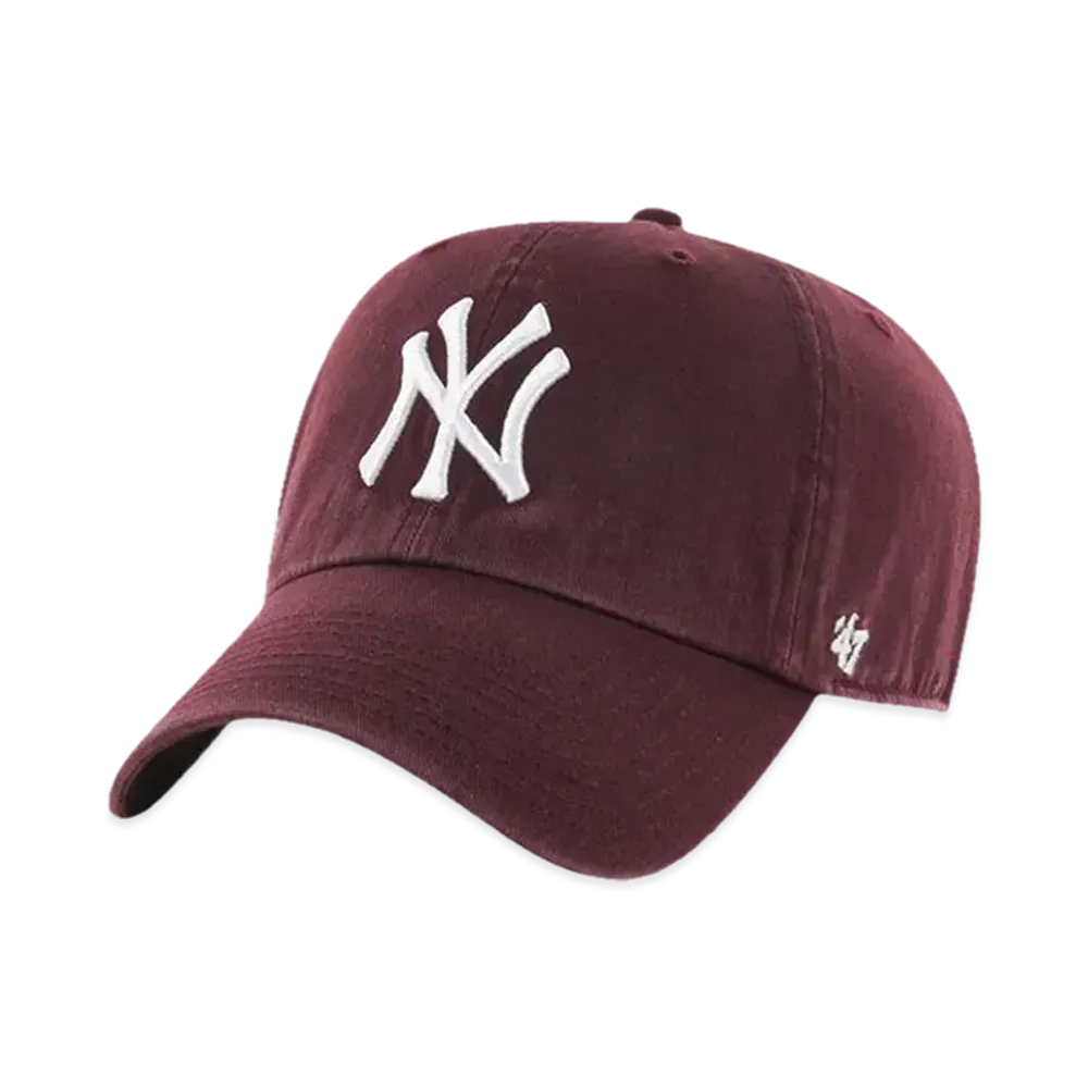 47 RGW17GWS NYY MLB Clean Up "Dark Maroon"