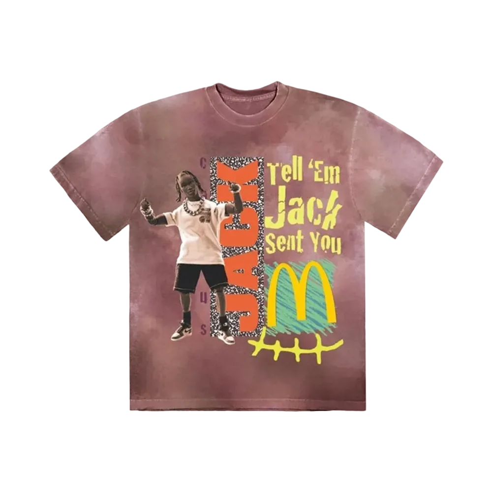 Travis Scott Cactus Jack x McDonald's Jack Smile II T-Shirt "Multi"