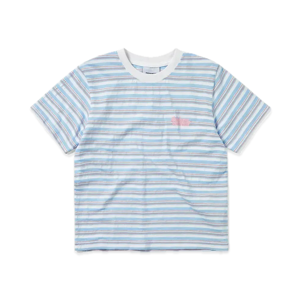 thisisneverthat Striped W Tee "White"