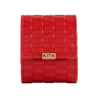 Kith Kithmas Monogram Saffiano Leather Single Watch Roll "Fame"