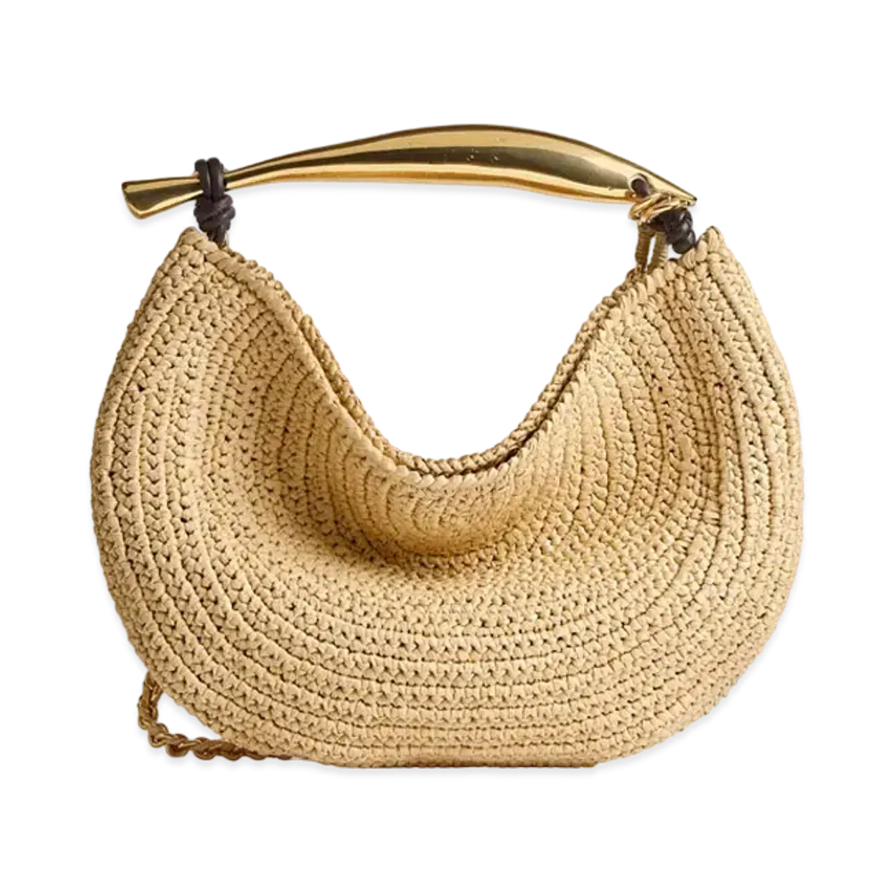 Bottega Veneta Sardine With Chain "Natural/Fondant"