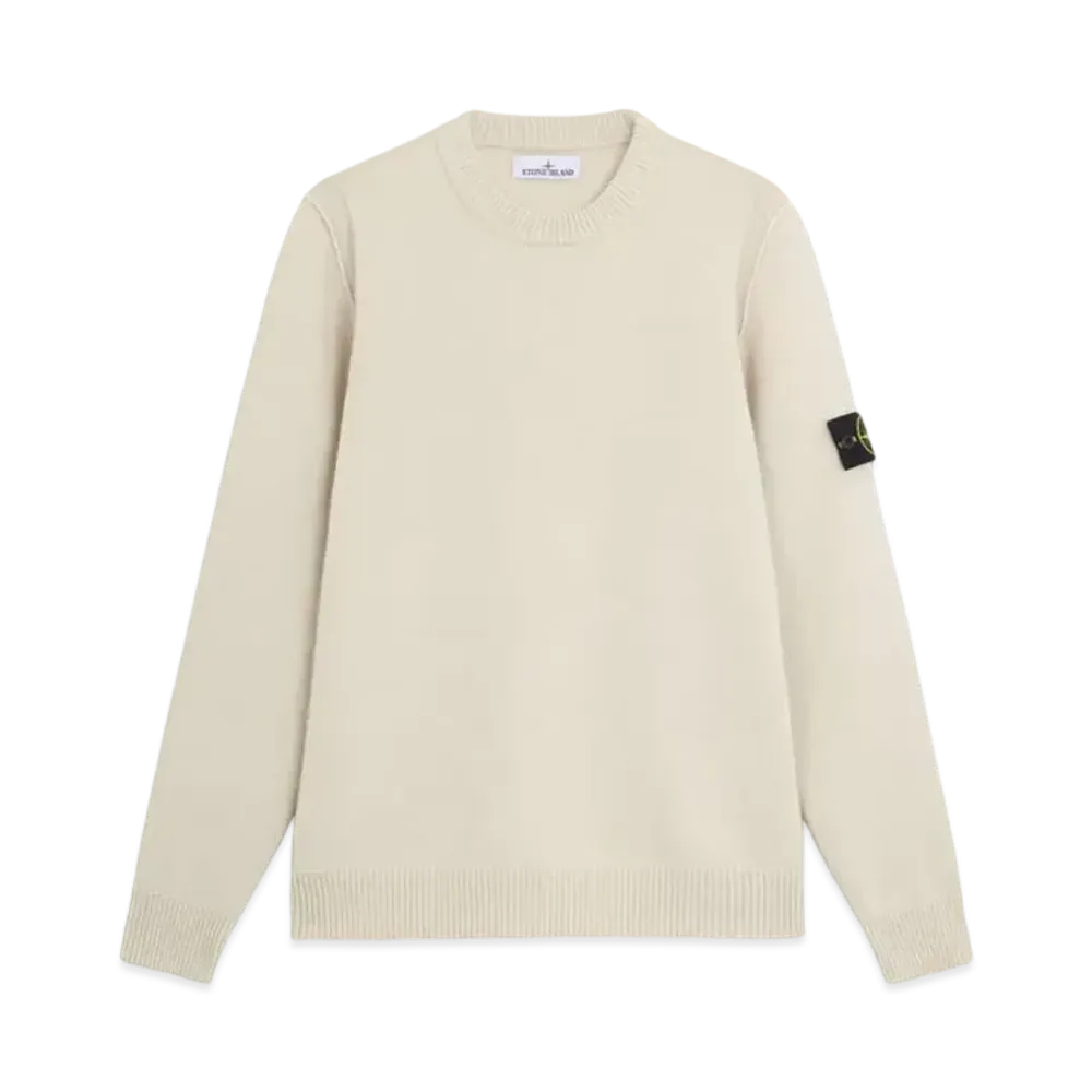Stone Island 508A3 Lambswool "Off White"