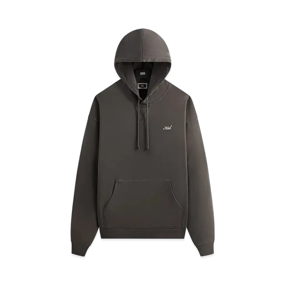 Kith Crystal Wash Interlock Williams III Hoodie "Somber"