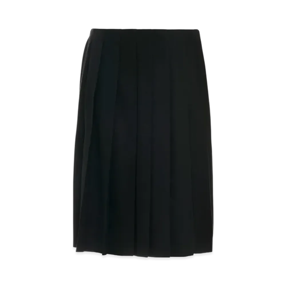 MIU MIU Women's Velour Skirt "Black"