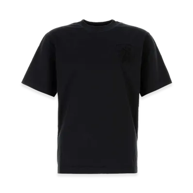 Burberry Cotton T-Shirt "Black"