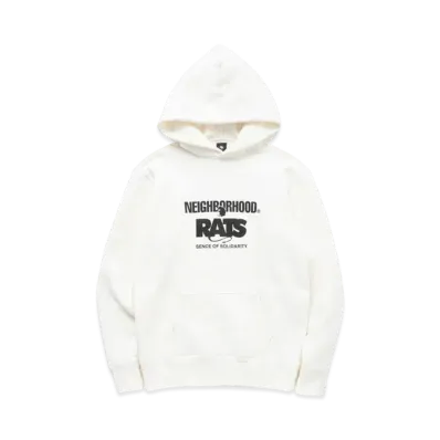RATS 20th RATS x Neighborhood Hooded "White"