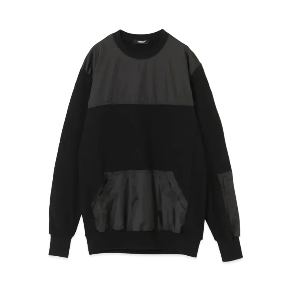 UNDERCOVER Cotton Sweat x Polyester Pullover "Black"
