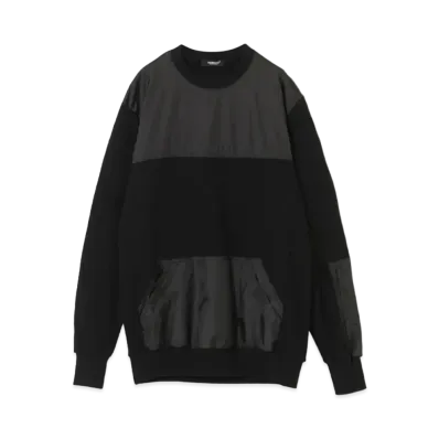 UNDERCOVER Cotton Sweat x Polyester Pullover "Black"