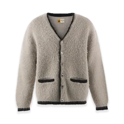 SAINT Mxxxxxx Knit Cardigan Trim "Gray"