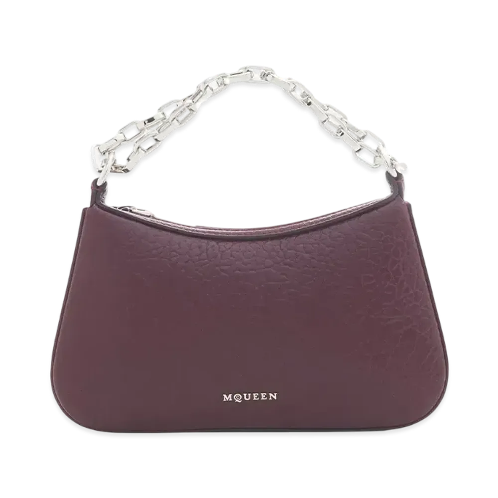 Alexander McQUEEN T-Bar Mini Pouch "Oxblood"