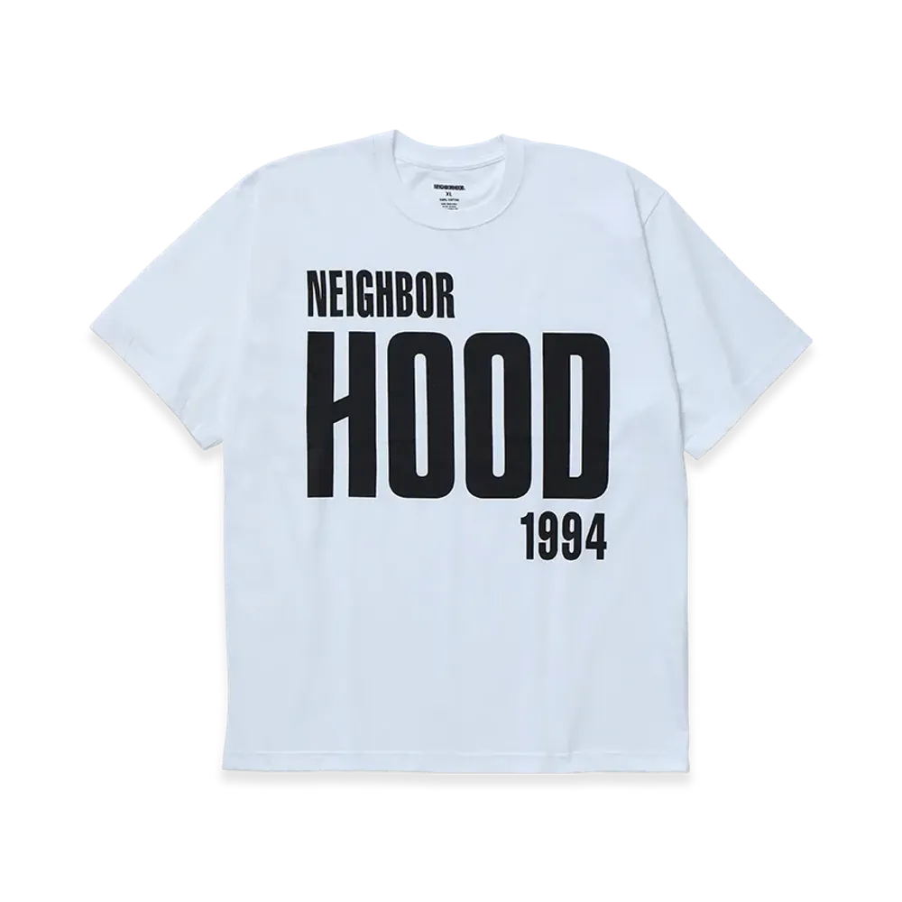 NEIGHBORHOOD NH . Tee SS-11 "White"