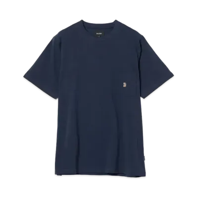 BEAMS B Logo Pocket T-shirt "Navy"