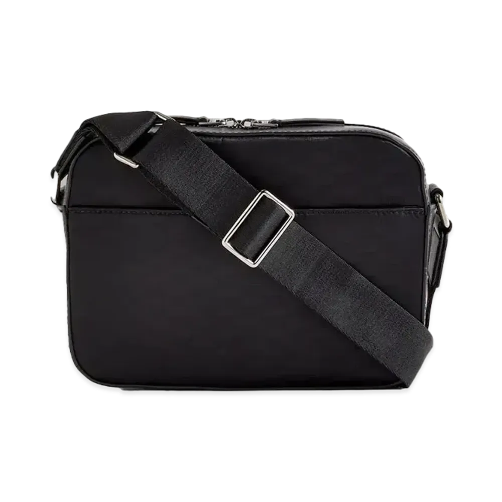 Kith Nylon Jacquard Camera Crossbody "Black"