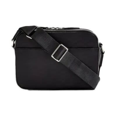 Kith Nylon Jacquard Camera Crossbody "Black"
