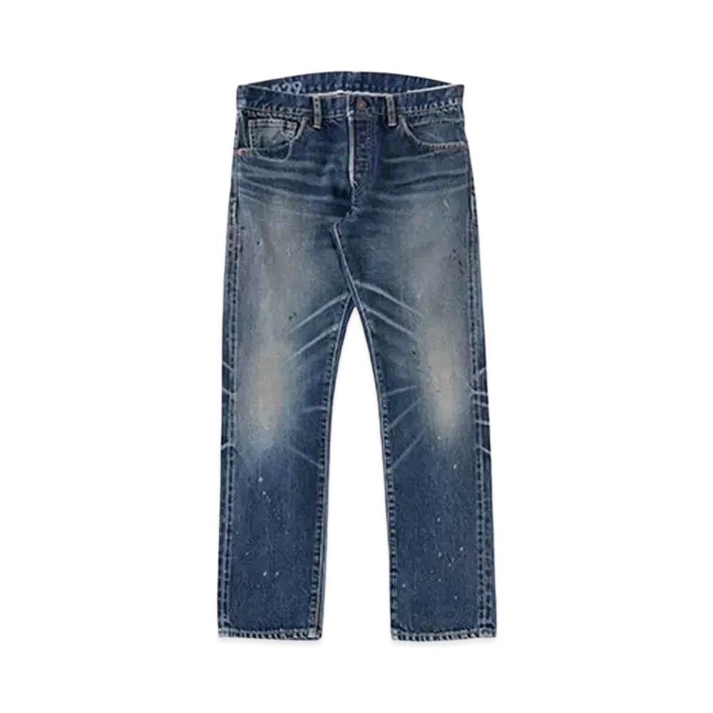 visvim SOCIAL SCULPTURE 10 DAMAGED-29 L28 "Indigo"