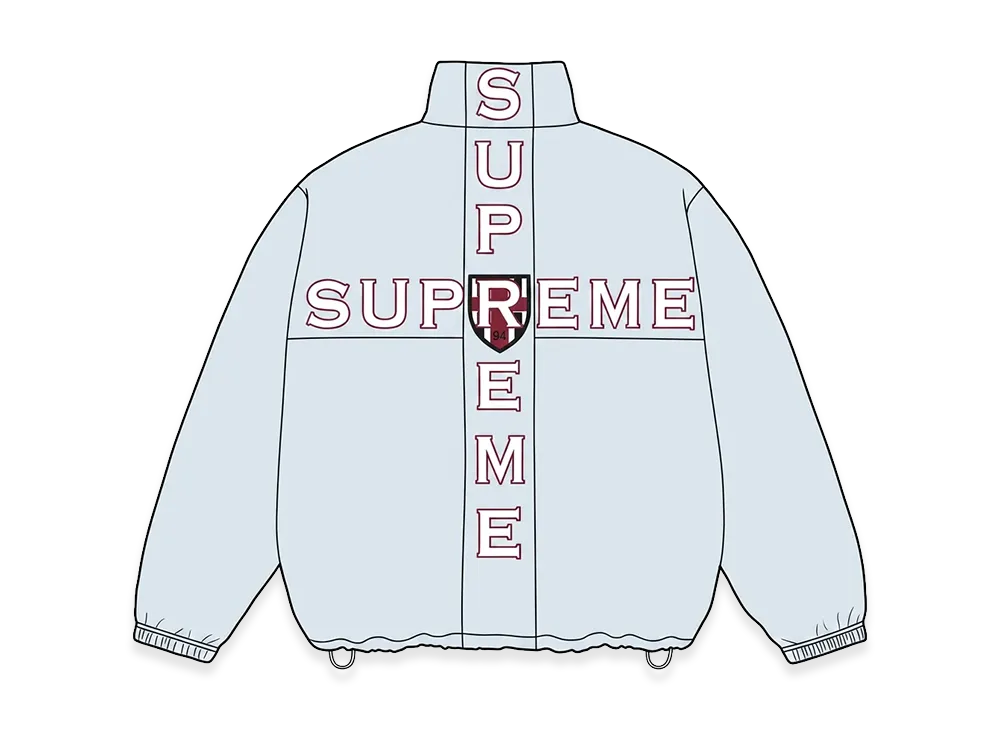 Supreme Cross Track Jacket "Light Blue"