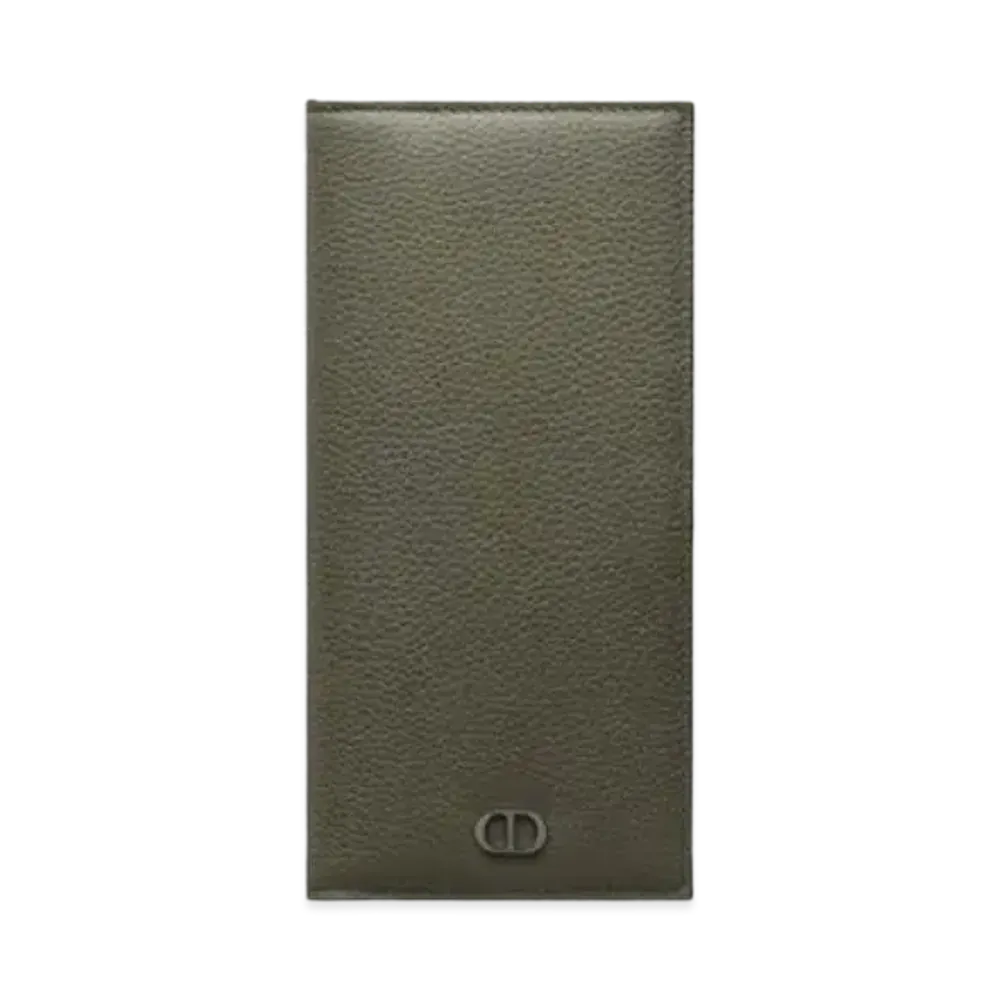Dior Vertical Wallet "Olive"